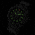 Armourlite Shatterproof Scratch Resistant Glass Tritium Chronograph Watch, Black, Green, Orange, Small, High Impact AL45