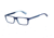 Arnette Auxilary Eyeglasses, Top Blue on Striped Blue &amp; Brushed Blue Frame-AN7051-0753