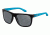 Arnette Firedrill Sunglasses, Gloss Black/Fuzzy Inked Aqua Frame, Grey Lens AN4143-27