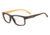 Arnette LA CONDESA AN7163 Progressive Prescription Eyeglasses, 55mm, Matte Brown, AN7163-2592-55-PRO
