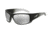 Arnette LA PISTOLA AN4179 Sunglasses 22536G-66 - Fuzzy Black/taslucent Grey Frame, Light Grey Mirror Silver Lenses
