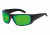 Arnette La Pistola Single Vision Prescription Sunglasses, Fuzzy Black Frame, Citrus Chrome Lens-AN4179-07SV