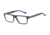 Arnette Pulse Eyeglasses, Dark Grey/Translucent Blue Frame-AN7077-0453