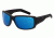Arnette Racketeer Bifocal Prescription Sunglasses, Fuzzy Black Frame, Blue Mirror Lens-AN4201-04BI