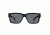 Arnette Supplier Sunglasses, Fuzzy Black Frame, Grey Polarized Lens-AN4213-01
