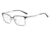 Arnette WOOT! AN6114 Eyeglass Frames 679-53 - Black Rubber/Gunmetal Frame