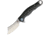 Artisan Cutlery Framelock Folding Knife, 4.5in Closed, 2.5in Satin S35Vn SS Blade, Carbon Fiber Handle With Gray Titanium Back Handle, Finger Ring, Pocket Clip, Metal Tin, Black Nylon Zippered Storage Case, 1828G-GYS
