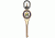 ASP G1 Logo Handcuff Key - Gold - Custom Must Provide Logo - 56799