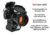 AT3 Tactical LEOS Red Dot Sight with Integrated Laser Sight &amp; Riser, Red Laser, AT3-LEOS