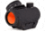 AT3 Tactical PRO 1x23mm Micro Red Dot Reflex Sight, 2 MOA Red Dot, No Riser, Black, No Riser, RD-50-0