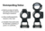 AT3 Tactical RCO Red Dot Sight, Circle Dot Reticle, Variable Riser Mounts, AT3-RCO