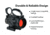 AT3 Tactical RCO Red Dot Sight, Circle Dot Reticle, Variable Riser Mounts, AT3-RCO