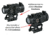 AT3 Tactical RCO Red Dot Sight, Circle Dot Reticle, Variable Riser Mounts, AT3-RCO