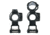 AT3 Tactical RCO Red Dot Sight, Circle Dot Reticle, Variable Riser Mounts, AT3-RCO
