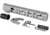 AT3 Tactical SPEAR M-LOK AR-15 Free Float Handguard, 12in Length, Titanium, AT3-MLOK-12-TI