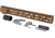 AT3 Tactical SPEAR M-LOK AR-15 Free Float Handguard, 15in Length, Burnt Bronze, AT3-MLOK-15-BB