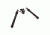 Atlas Bipods Atlas 5 H Bipod-Lever with Custom ADM Lever, Black BT35-LW17