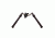 Atlas Bipods Atlas 5 H Bipod-Lever with Custom ADM Lever, Black BT35-LW17