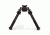 Atlas Bipods Standard Two Screw 1913 Rail Clamp Bipod, Black, BT10