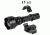 ATN IR850 Pro Long Range IR Illuminator w/Adjustable Mount, Black, ACMUIR85PR