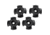 Attwood Marine Round Deck Rigging Guides - Set of 4 58245