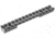 Audere Nato Rail Remington 700 Short Action Steel 20 MOA, Black, NR0019