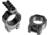 Audere Scope Rings Psr 30mm Med, Black, PR0007