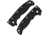August Engineering AD20.5 Plain Handle Scales, Black, Aluminum, AE-1201-BLK