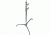 Avenger Detachable Legs Century Stand 22 Steel, 2 Risers A2022D