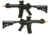 Avengers Sportsline M4 RIS Airsoft AEG Rifle w/G2 Micro-Switch Gearbox, Keymod 8in, Black, Large, ST-AEG-270-BK