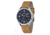 AVI-8 Hawker Harrier II Watch Japan Quartz 3 Hands with Date and Day, Blue/Tan, AV-4045-02