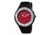 Axcent Exotic Watch, Black Strap, Red Face, Multicolor Hands X15604-09