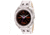 Axcent Pimp Watch, White Band, Black Face, Orange Numerals X17001-261