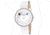 Axcent Shade Watch, White Strap, White Face, Black Hands X27104-151