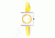 Axcent Play Watch, Yellow Strap, Yellow Dial X28102-959