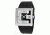 Axcent Illusion Watch, Black Strap, White Face, Silver Hands X32141-237