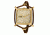 Axcent Snowflake Watch, Brown Strap, Gold Face, Gold Hands X32418-056