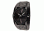 Axcent Spike Round Watch, Black Strap, Black Face, Silver Hands X34001-247