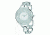 Axcent Sophistication Watch, Silver Bracelet, Silver Face, Silver Hands X48344-632
