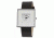 Axcent Hope Square Watch, Black Strap, White Face, Black Hands X50391-156
