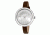 Axcent Elegance Watch, Brown Strap, Silver Face, Silver Hands X70212-636