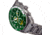 Axwell Chronograph Bracelet Watch w/Date, Green, AXWAW105-5, Green, One Size, AXWAW105-5