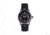 Axwell Leather-Band Watch w/Date, Black, AXWAW102-1, Black, One Size, AXWAW102-1