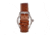 Axwell Leather-Band Watch w/Date, Tan/Green, AXWAW102-5, Tan/Green, One Size, AXWAW102-5