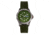 Axwell Leather Strap Watch, Green, AXWAW106-4, Green, One Size, AXWAW106-4