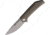 B'yondEDC Custos Folding Knife, 4.5in Closed, 3.5in, VG-10, Stonewash Blade, Tan Canvas Micarta Handle, BEDC2106