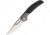 B'yondEDC Rey Folding Knife, 4.13in Closed, 3.13in, Bohler M390, Satin Blade, Gray Titanium Handle w/ Carbon Fiber Inlay, TM2102-CF