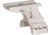 Badger Ordnance Condition One Max 12 Oclock Top Optical Red Dot Sight Mount, 35mm, Tan, Aimpoint Micro, 700-115K