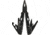 Baladeo Tech Multi Tool Multi-Tools, Folding Knife, 4.25in Closed, Black Aluminum Handles, Black, TEM023
