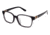 Bally of Switzerland BY1000A Progressive Prescription Eyeglasses - Frame CRYSTAL BLACK, Size 54/16mm BY1000A00
